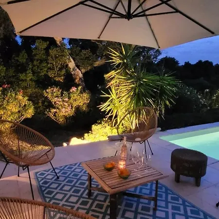 Olmeccia Piscine 14 M, Clim, Plein Sud Villa *