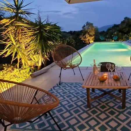 Olmeccia Piscine 14 M, Clim, Plein Sud * Porto-Vecchio (Corsica)